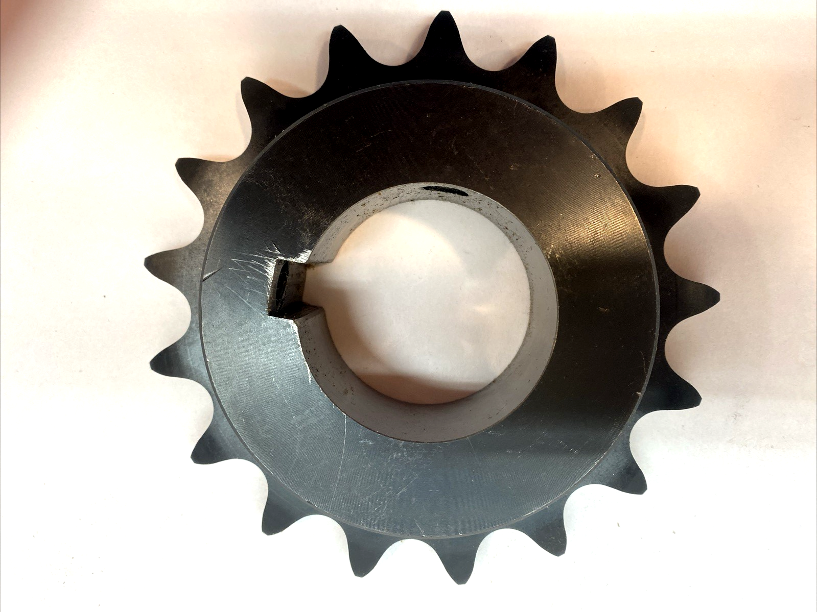 Tsubaki H80B17 Stock Bore Sprocket 2-1/4" Bore 6" OD - New – Open box - Maverick Industrial Sales
