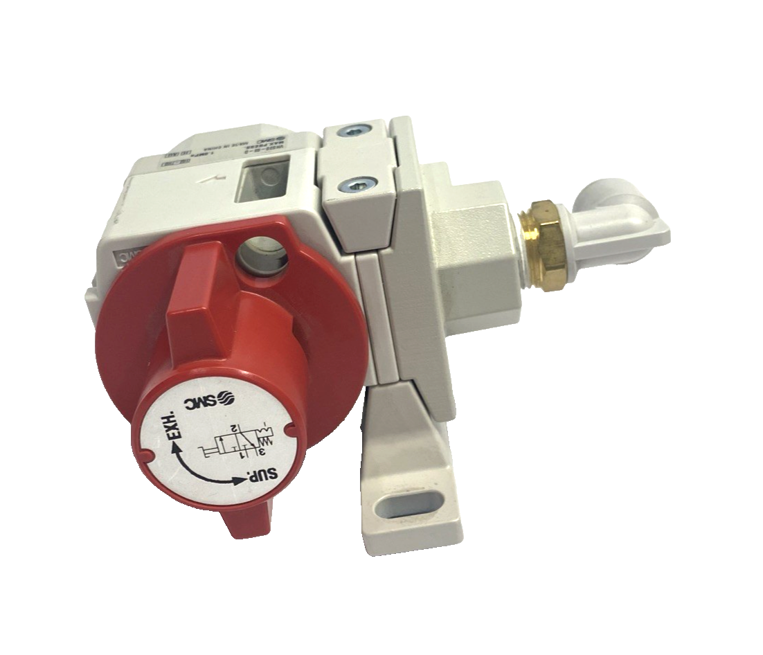 SMC VHS30-03-D 3-Port Pneumatic Pressure Relief Hand Valve - Maverick Industrial Sales