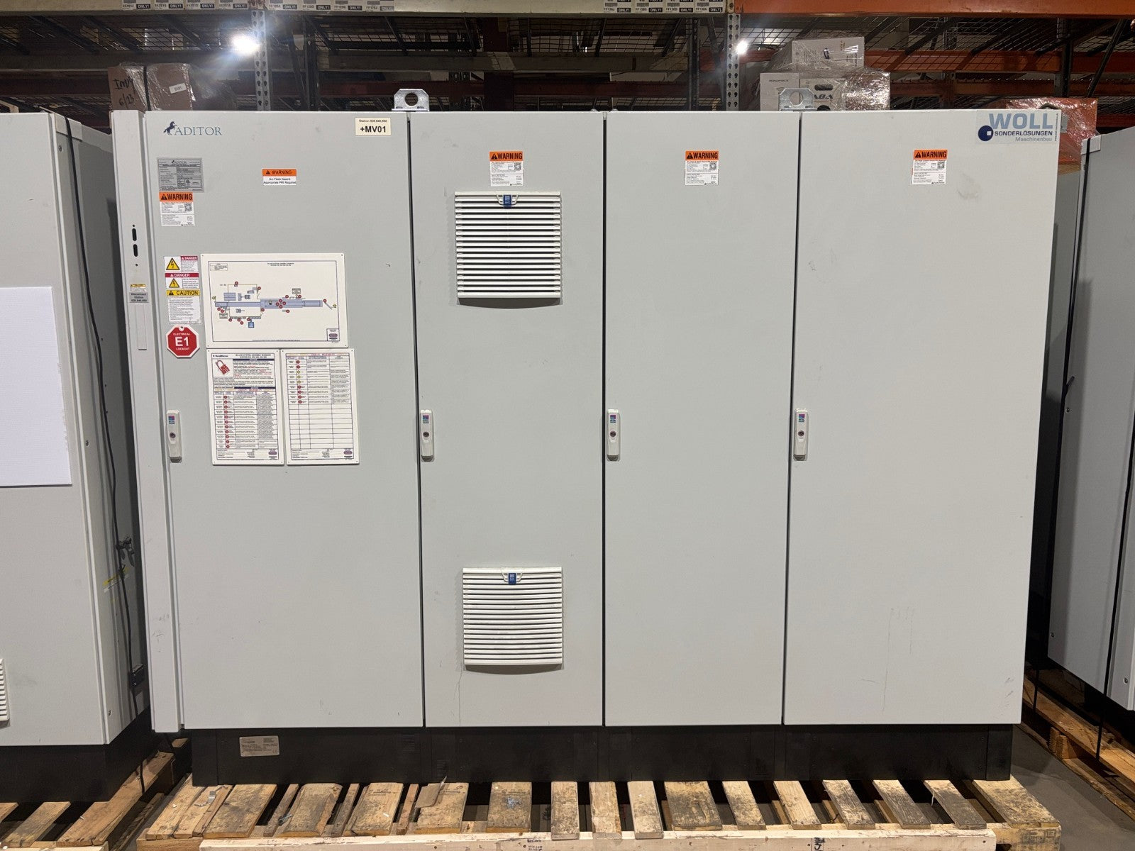 Rittal VX25 4-Bay Electrical Enclosure Cabinet System VX8805.000 VX8605.000 - Maverick Industrial Sales