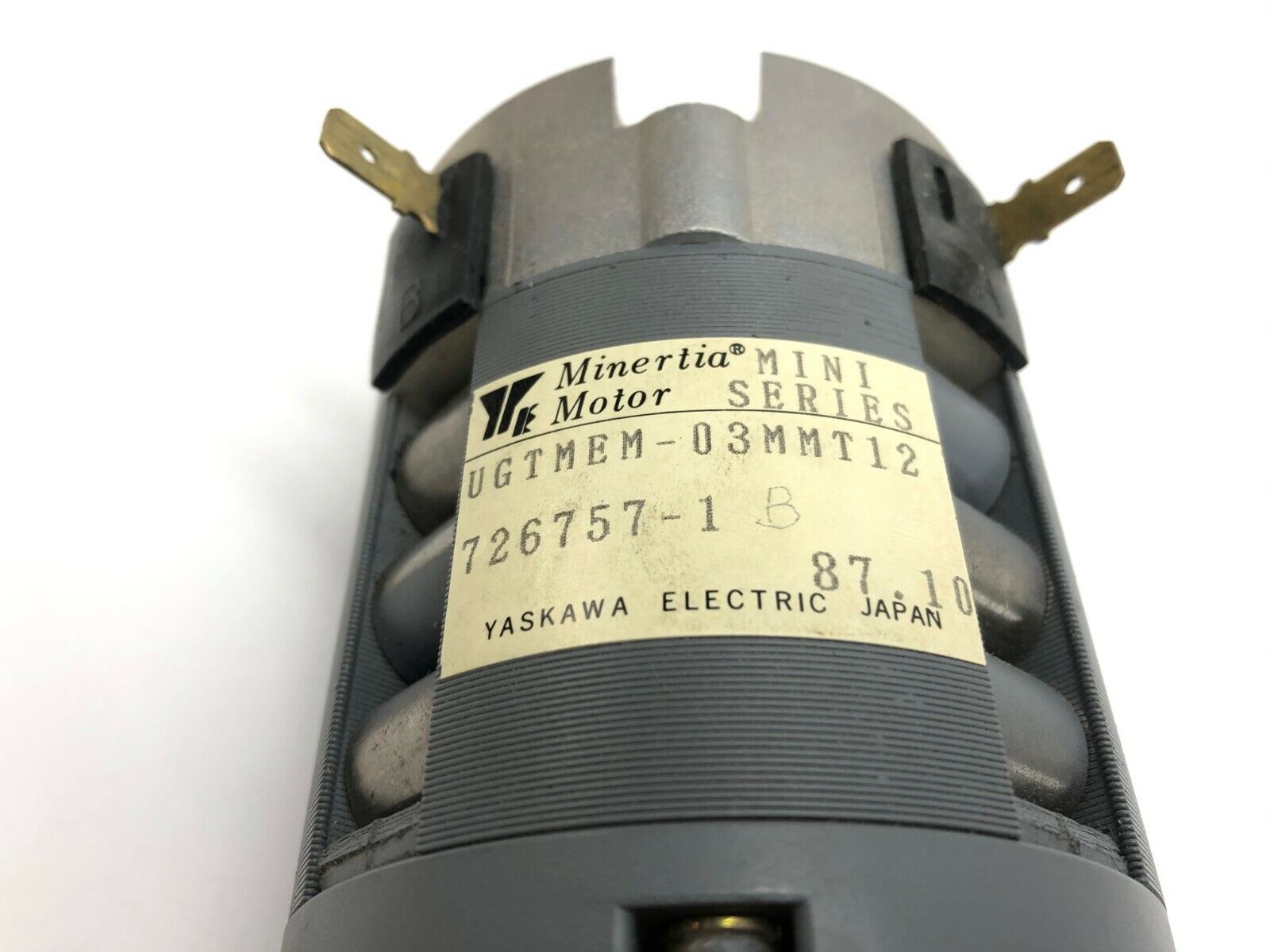 Yaskawa UGTMEM-03MMT12 Mini Series Minertia Motor, CMM Machine Axis Drive Motor - Maverick Industrial Sales
