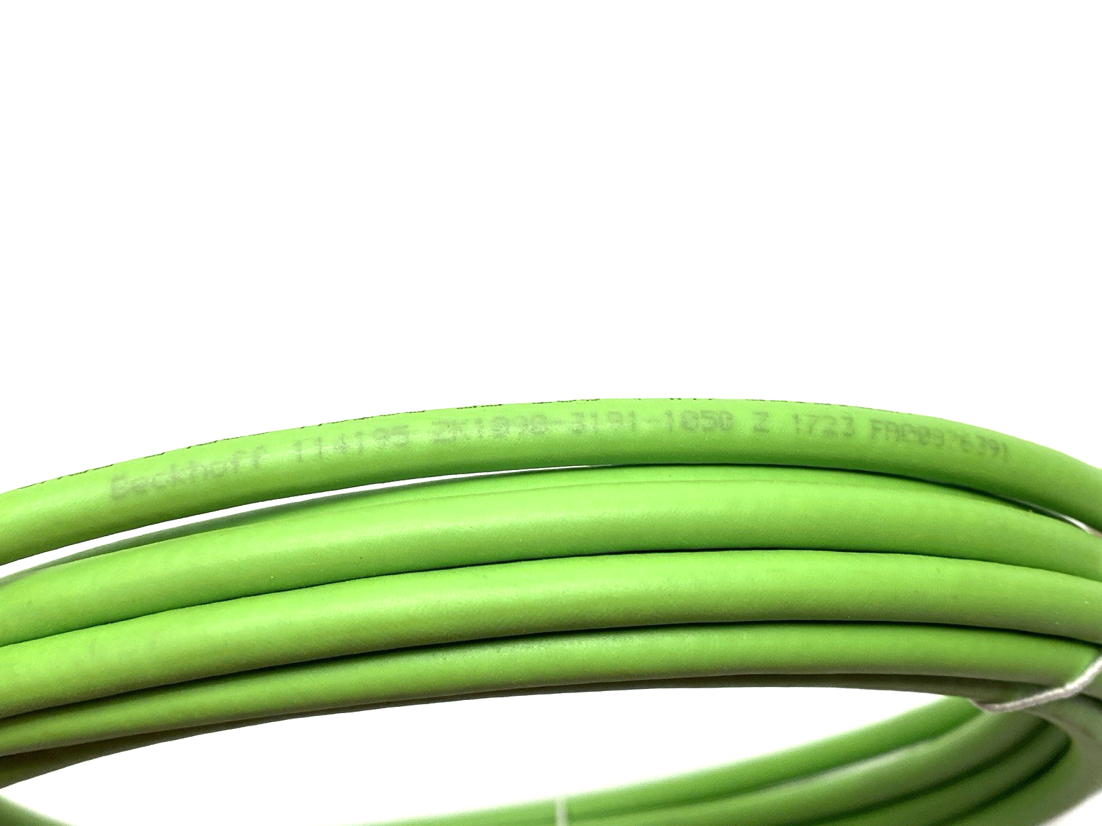 Beckhoff ZK1090-3191-1050 Double-Ended Ethernet Connector Cordset F RJ45 to M M8 - Maverick Industrial Sales