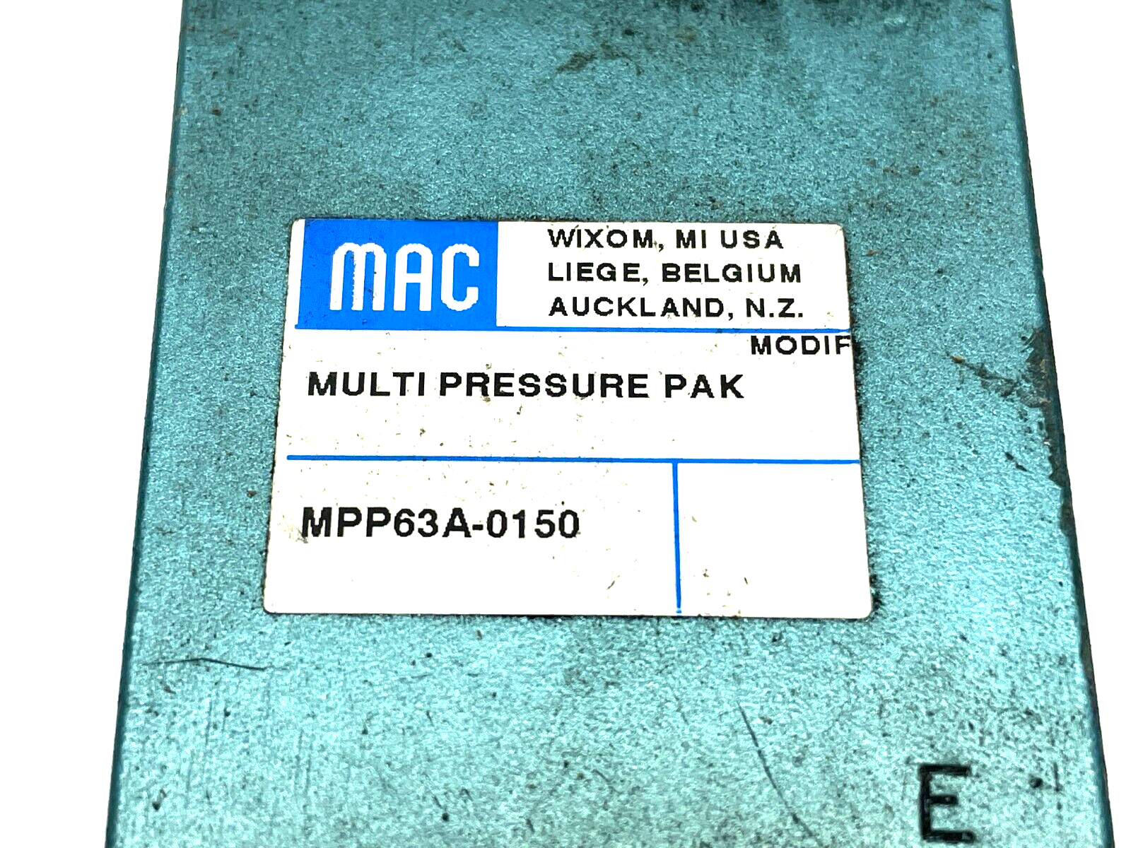 Mac Valve MPP63A-0150 Pressure Pak Unit - Maverick Industrial Sales