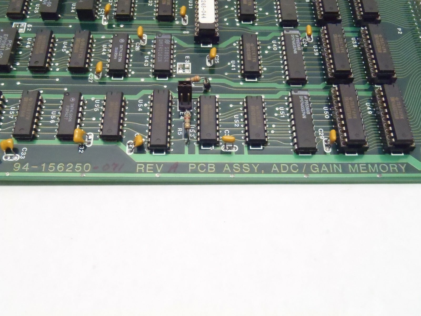 Simco Ramic SRC 94-156250-071 REV A PCB Assy ADC/Gain Memory 56-156249-001 REV 1 - Maverick Industrial Sales