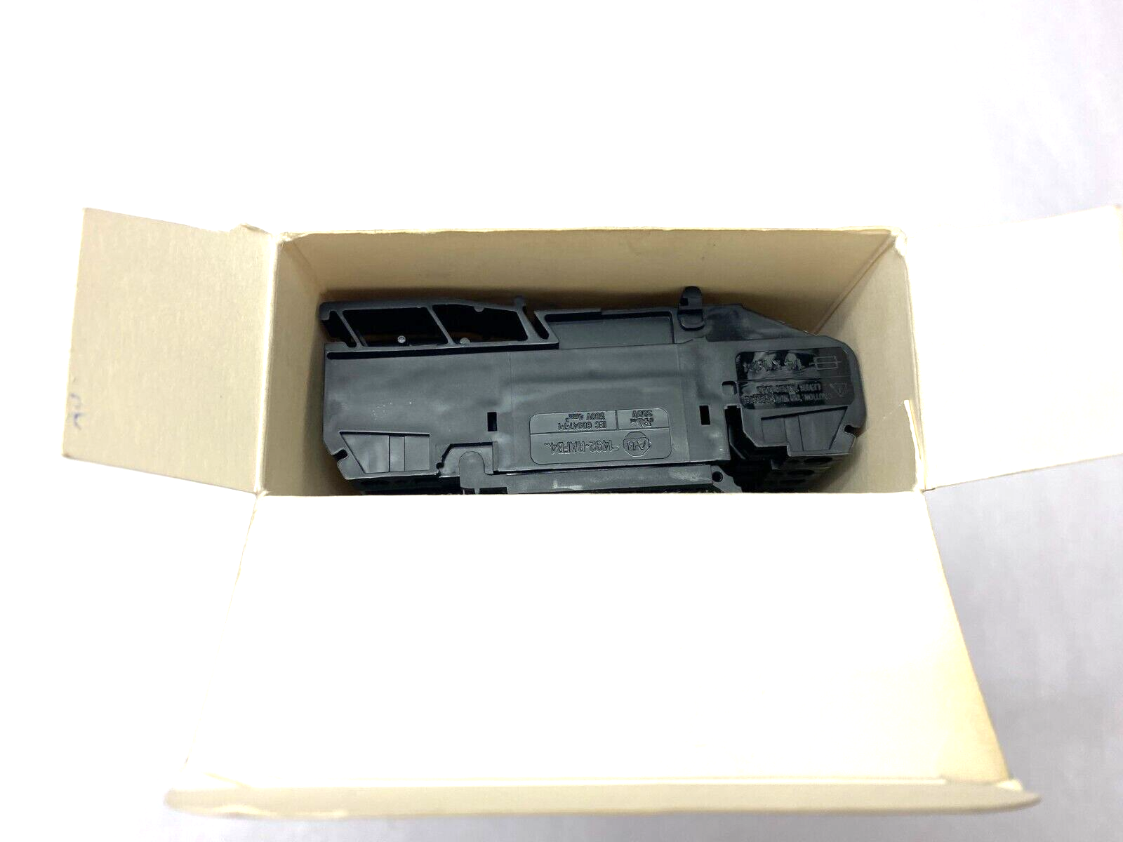 Allen Bradley 1492-RAFB4 Ser. A Fuse Holding Terminal Block Black BOX OF 23 - Maverick Industrial Sales