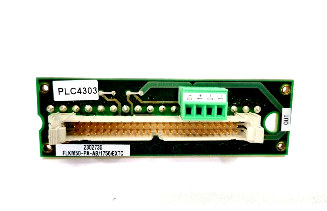 Phoenix Contact FLKM50-PA-AB/1756/EXTC Front Adapter For ControlLogix 2302735 - Maverick Industrial Sales