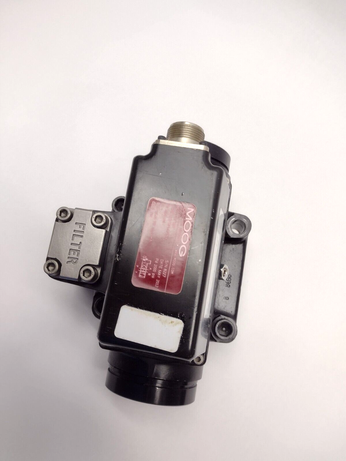 072-F162 | Moog Servo Valve 72 Series S22FOFM4VBH 3000 PSI - Used - Maverick Industrial Sales