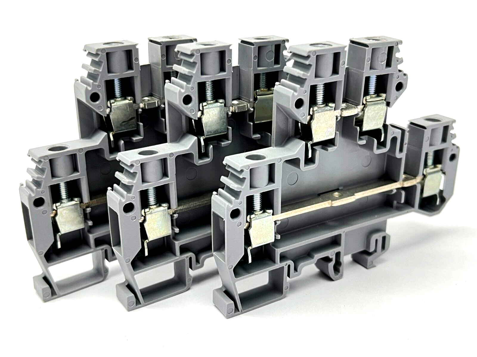 Entrelec 1SNA115501R1200 Terminal Block M6/8-D2 LOT OF 3 - Maverick Industrial Sales
