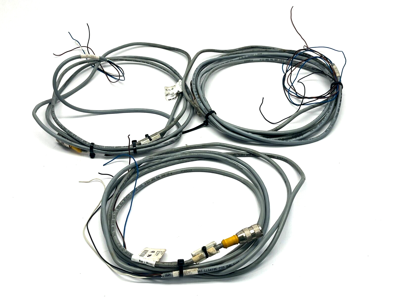 Turck RK 4.4T-6 6.5' Euro Fast Cordset 300V FT1 U2177 LOT OF 3 - Maverick Industrial Sales
