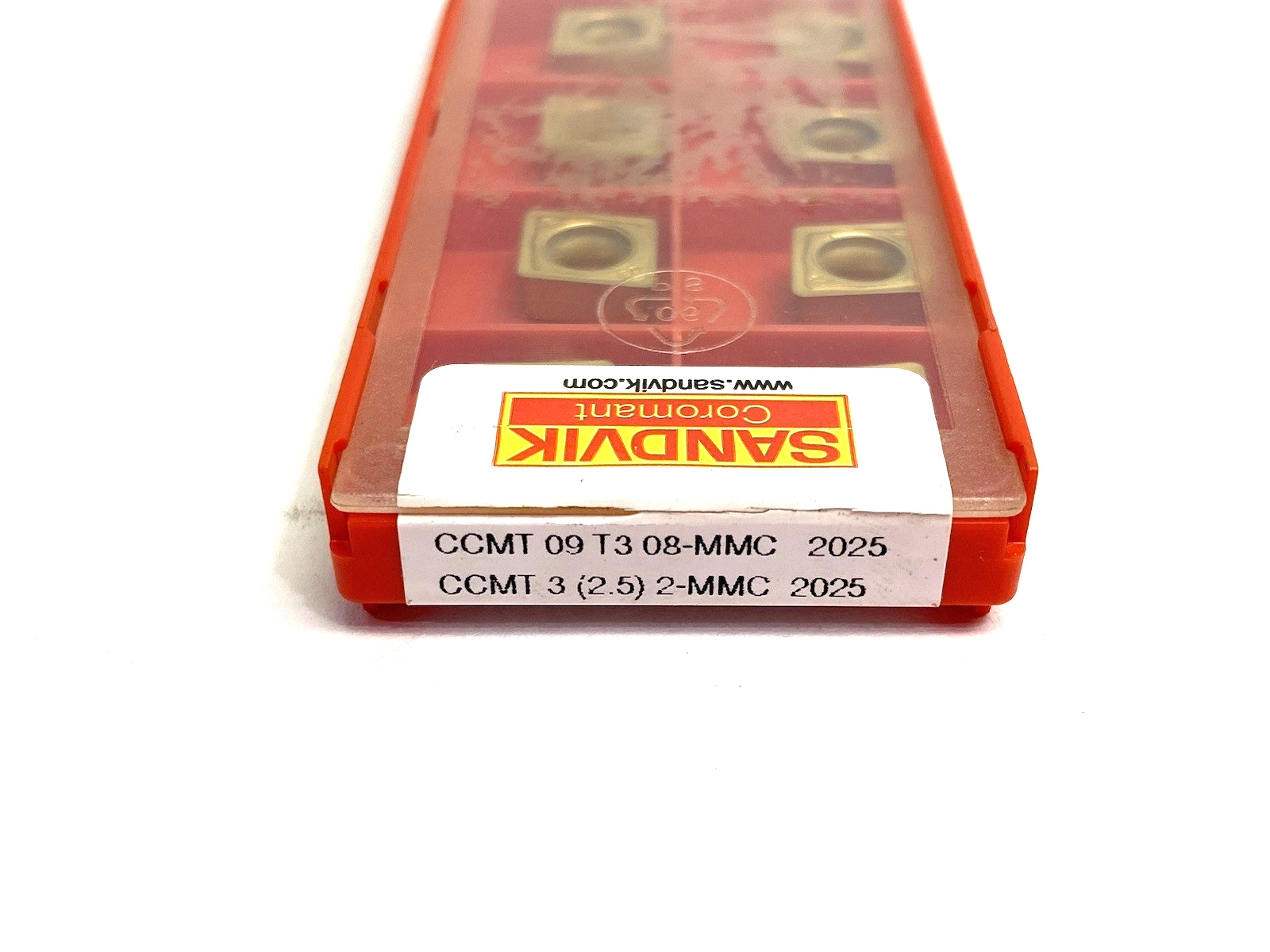 5723602 | Sandvik Coromant CoroTurn® 107 Insert CCMT 09 T3 08-MMC 2025 PKG OF 10 - New - Maverick Industrial Sales