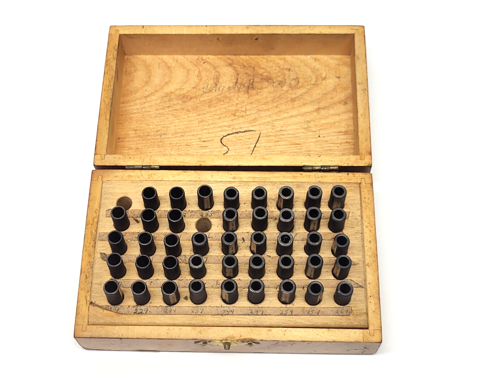 Grobet Swiss .220-.264 Round File Set MISSING 2 - New Other - Maverick Industrial Sales