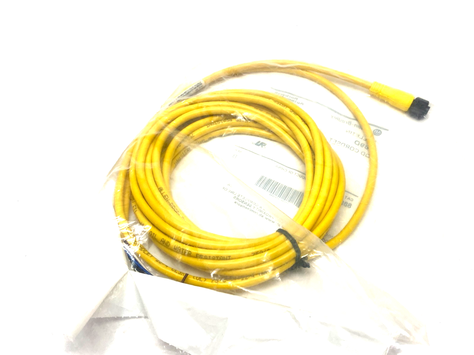 Allen Bradley 889D-F5FC-J5 Ser. B Straight DC Micro QD Cordset 5-Pin 5m - Maverick Industrial Sales