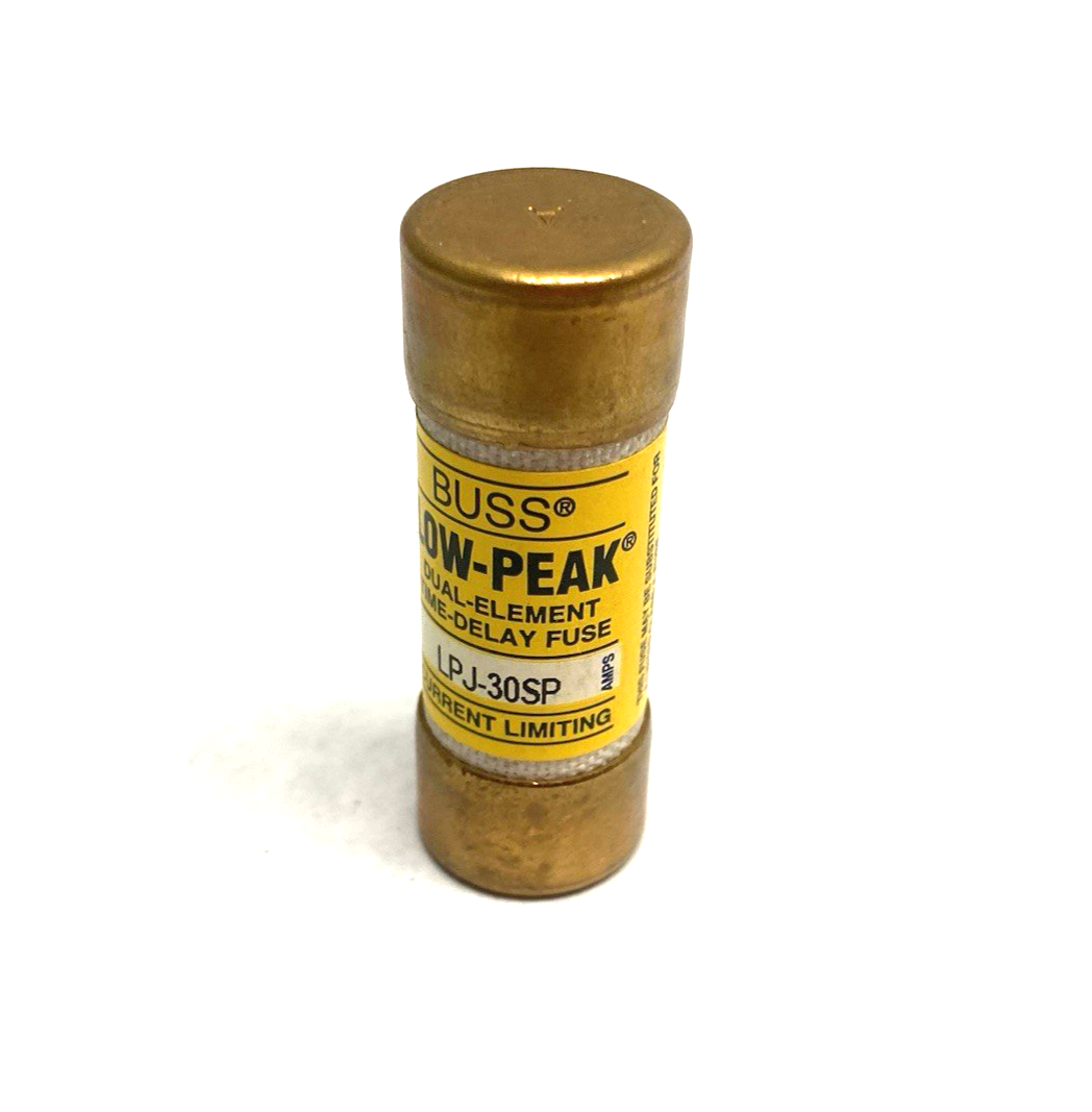 LPJ-30SP | Cooper Bussmann Low-Peak Time-Delay Fuse 30A Class J Dual-Element - New Other - Maverick Industrial Sales