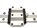 THK HRW21CA2UU+530L Linear Guide Rail Assembly, 530mm Long, Wide Rail, 2 Blocks - Maverick Industrial Sales