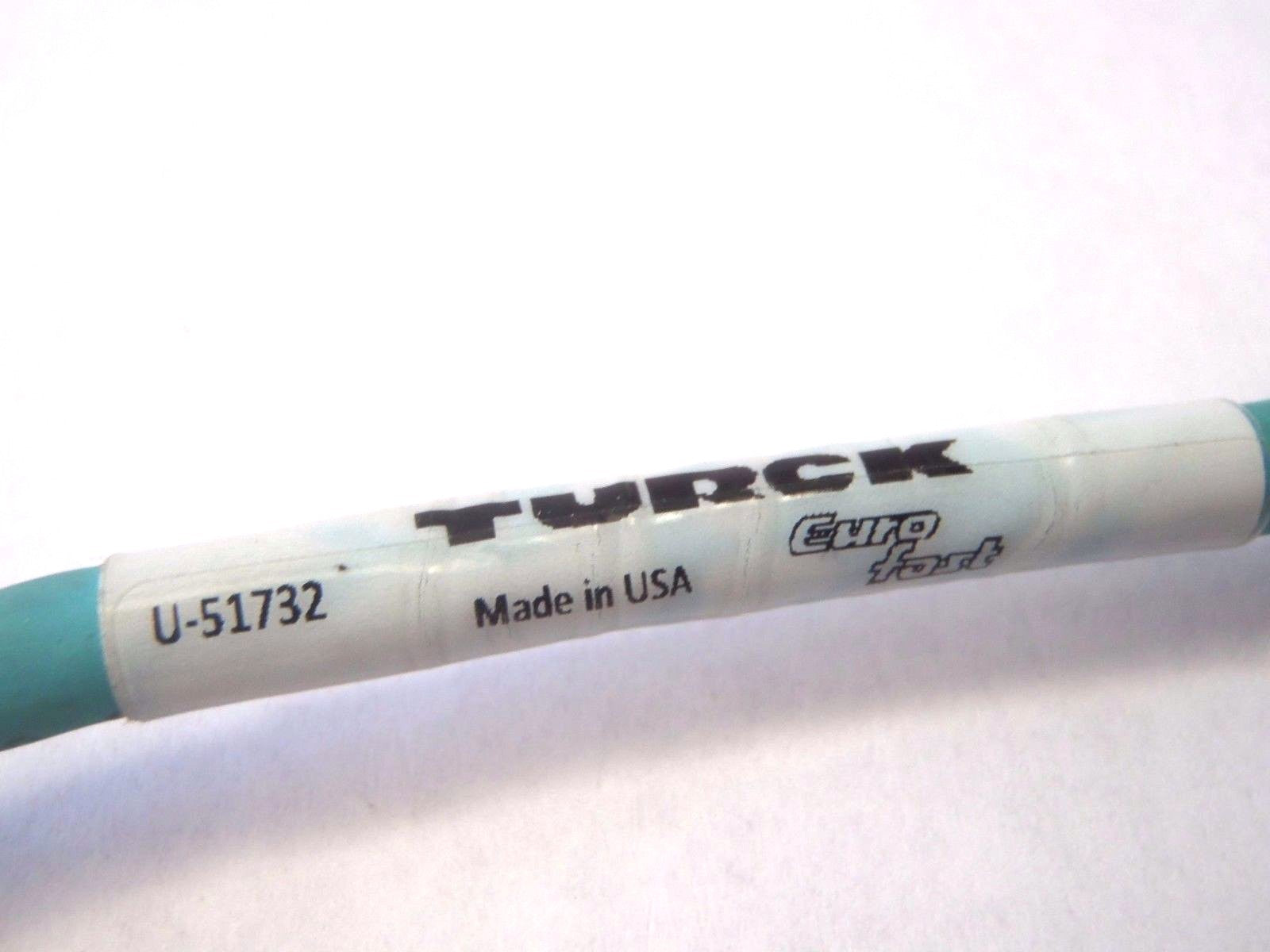 Turck RKCD RKCD 440-0.2M Euro Fast Connector Cable U-51732 - Maverick Industrial Sales