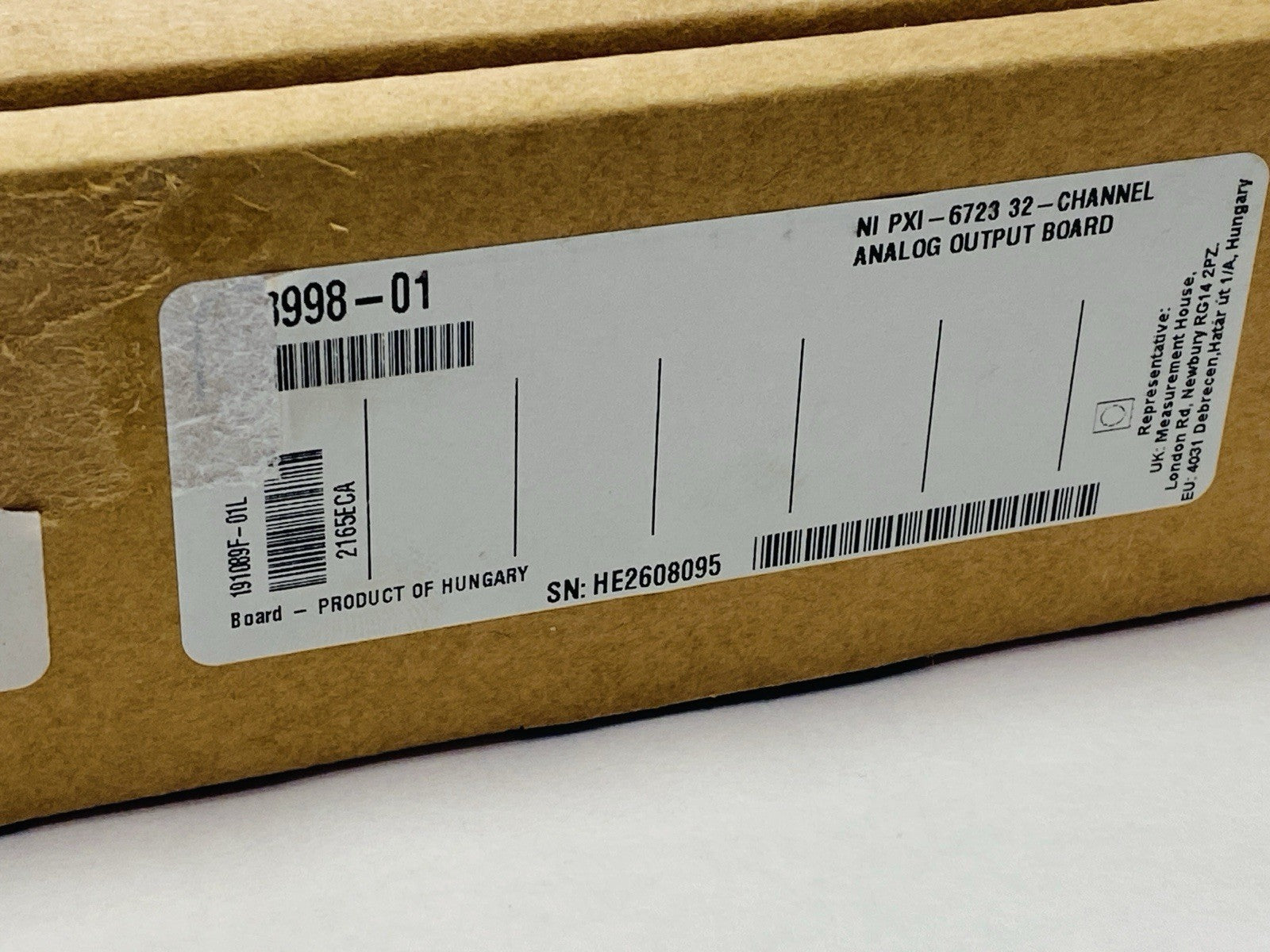 National Instruments 778998-01 32 Channel Analog Output Board PXI-6723 - Maverick Industrial Sales