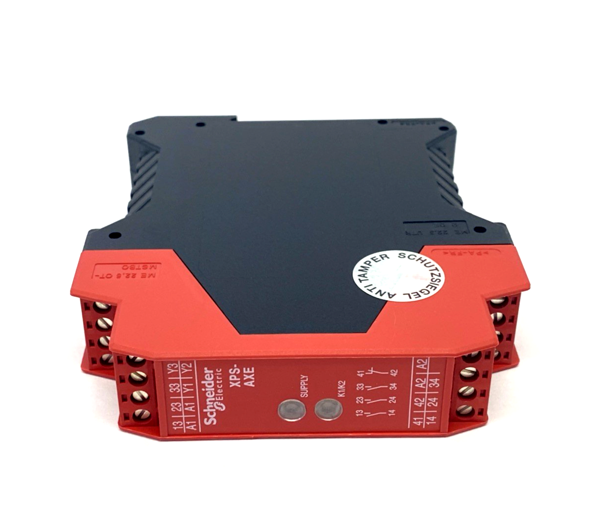 Schneider Electric XPSAXE5120P Stop And Switch Monitoring Safety Module 24V - Maverick Industrial Sales