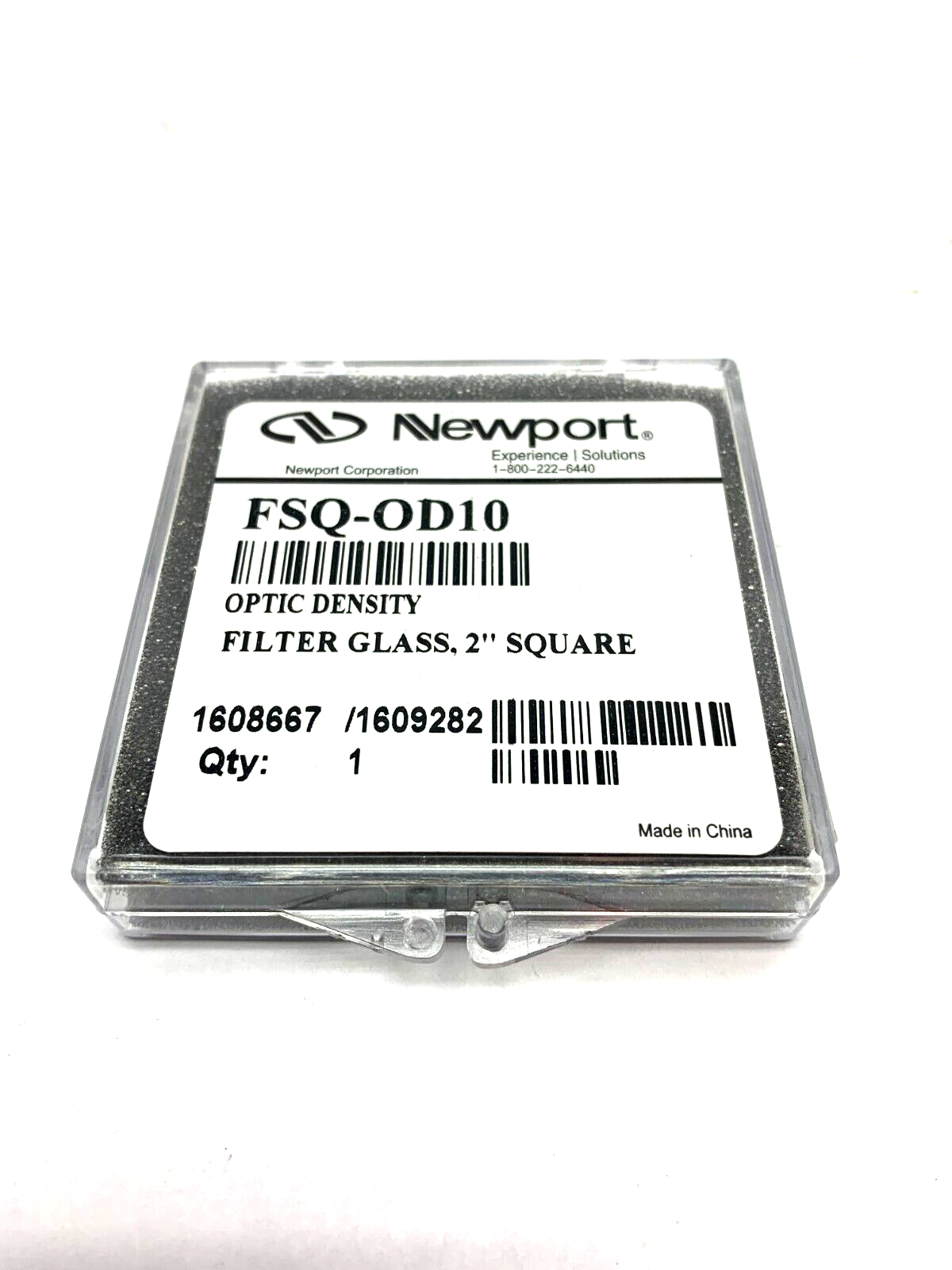 Newport FSQ-OD10 Optic Density Filter Glass 2" Square - Maverick Industrial Sales