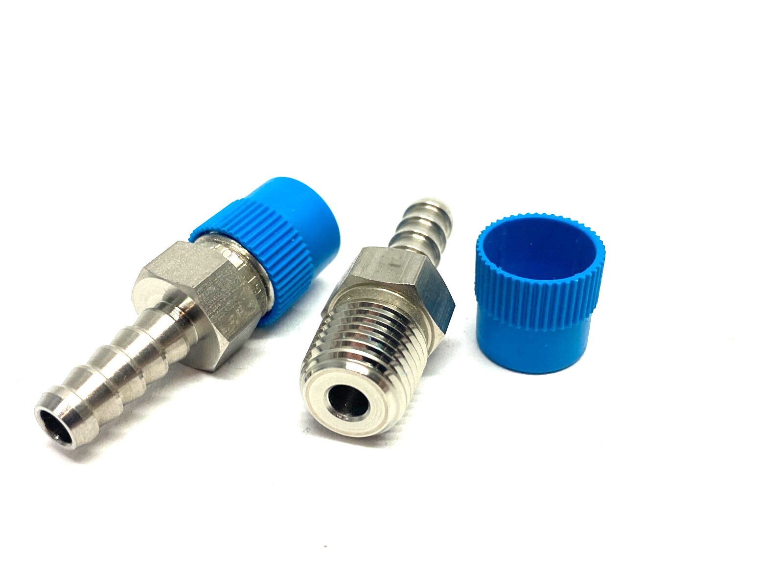Swagelok SS-4-HC-1-4 Stainless Steel Hose Connector 1/4" Male 1/4" Hose LOT OF 2 - Maverick Industrial Sales