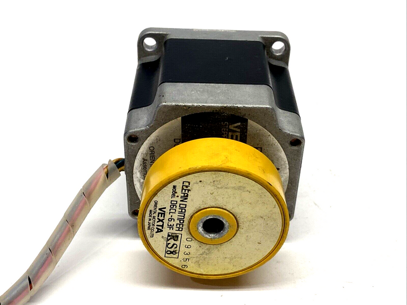 Oriental Motor Vexta PK266-03B Stepper Motor w/ D6CL-6.3F Damper - Maverick Industrial Sales