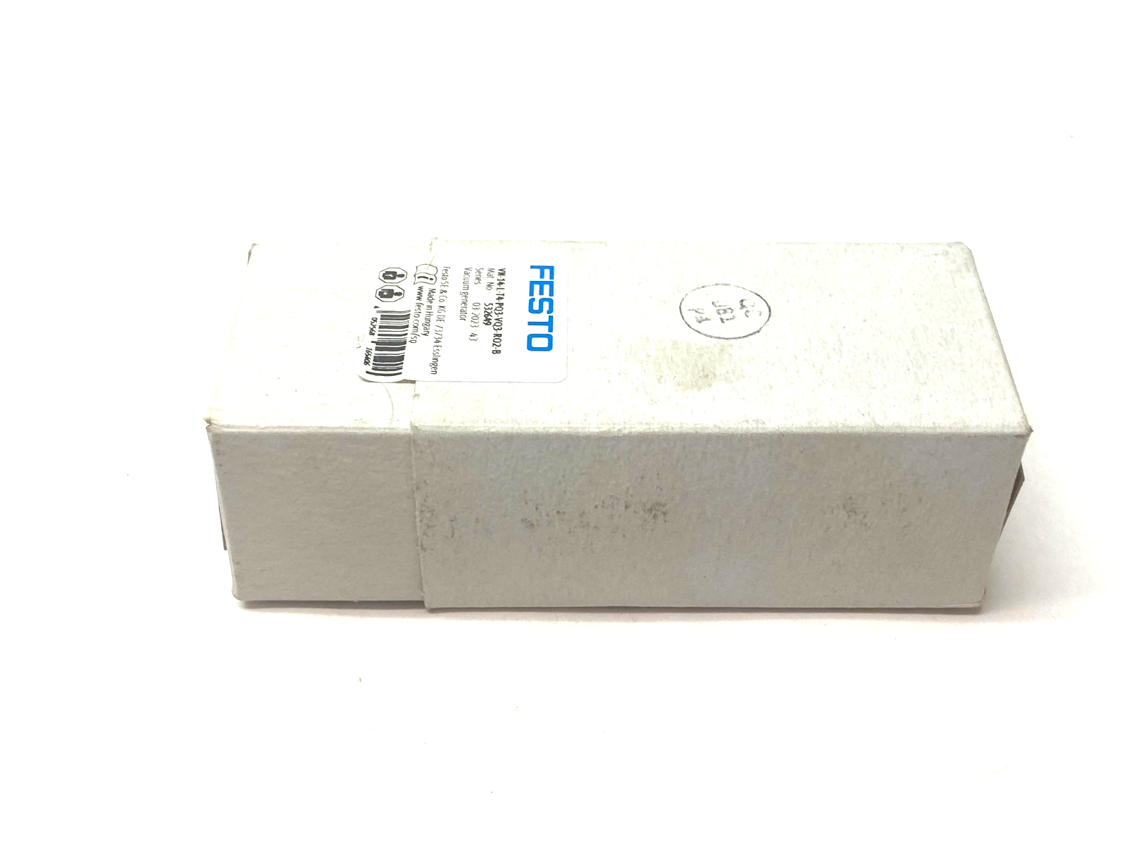 Festo VN-14-L-T4-PQ3-VQ3-RO2-B T-Shape Vacuum Generator 2/2 Valve 532649 - Maverick Industrial Sales