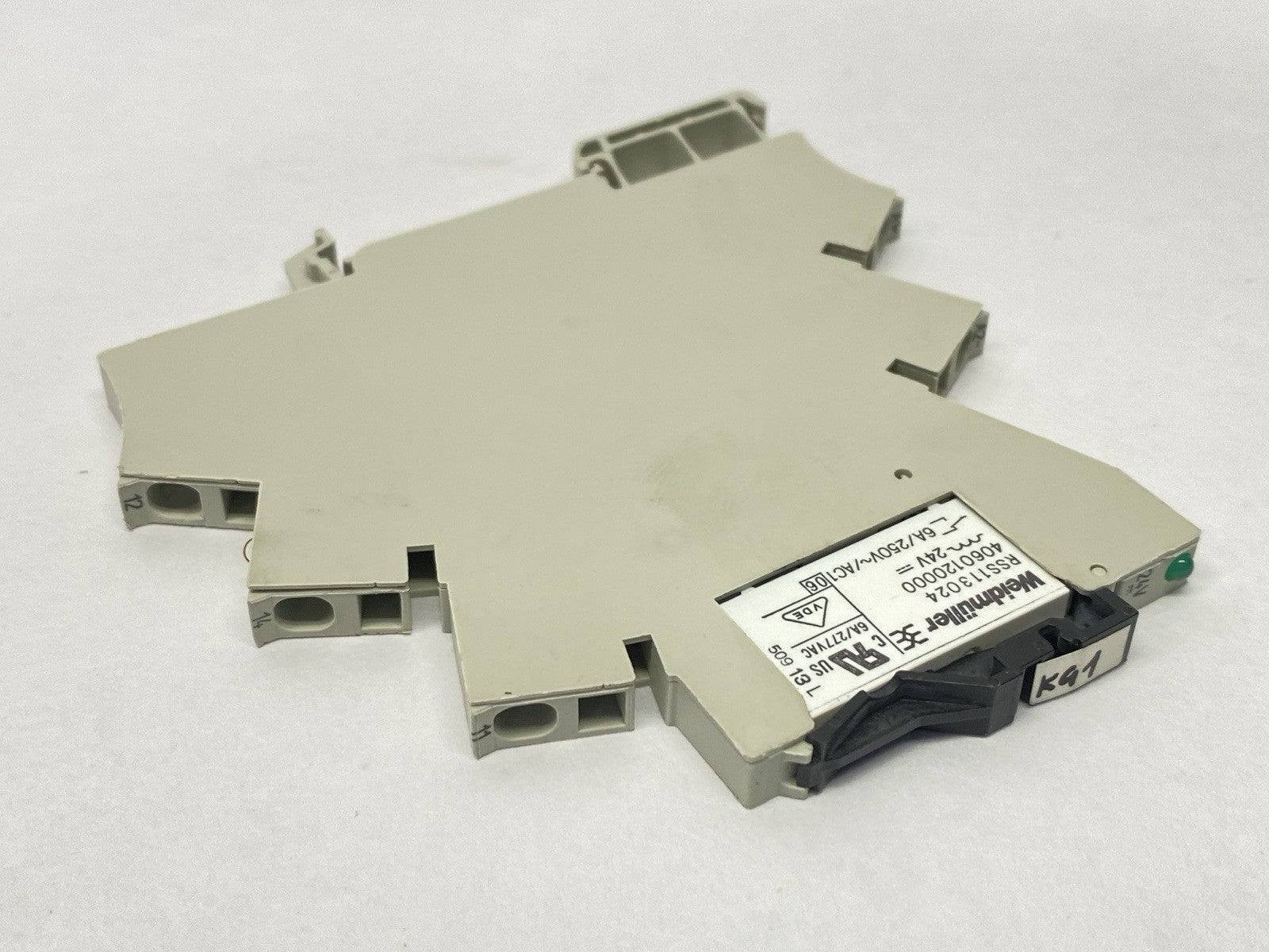 Weidmuller RSS113024 Relay 4060120000 w/ MRZ 24Vdc 1CO Base 8533660000 LOT OF 9 - Maverick Industrial Sales