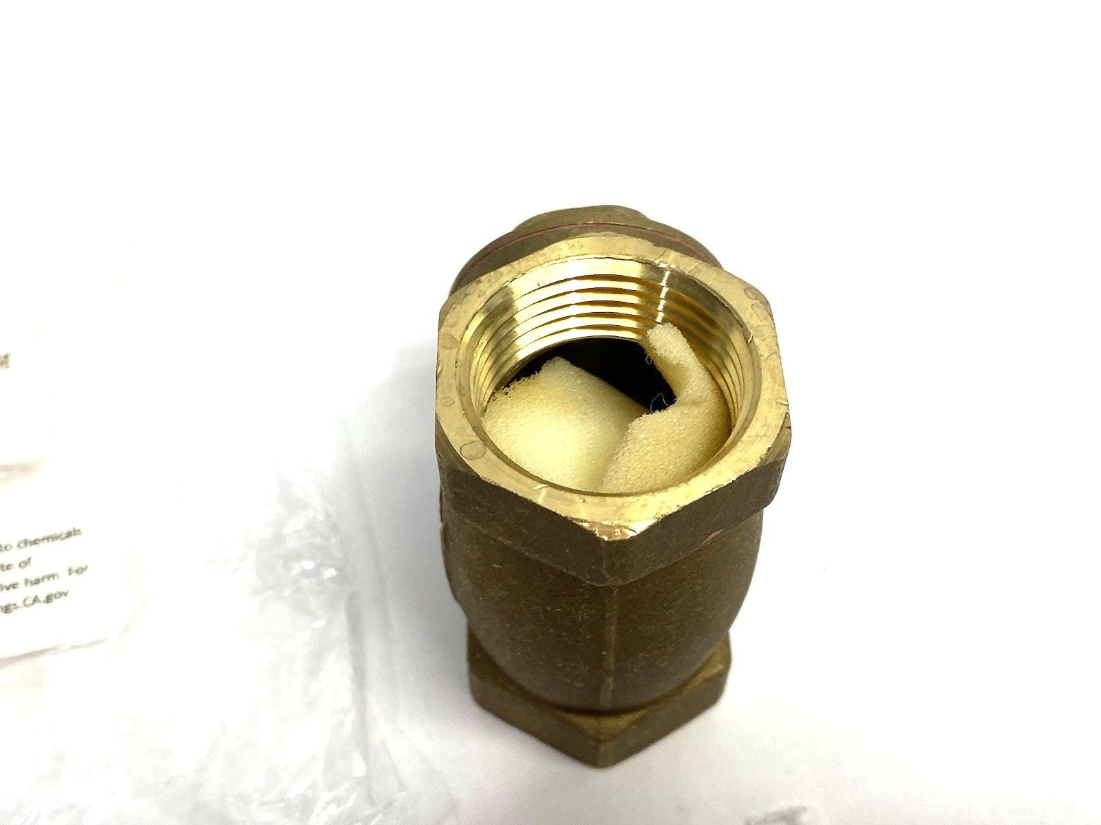 38080784 | Value Collection Check Valve, 1" Pipe Check Swing, 4965302316JP - New – Open box - Maverick Industrial Sales