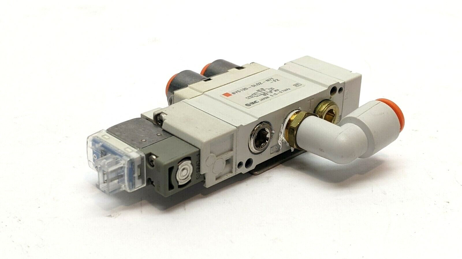 SY5120-5LOZ-N7T-F2 | SMC Single Solenoid Valve - Used - Maverick Industrial Sales