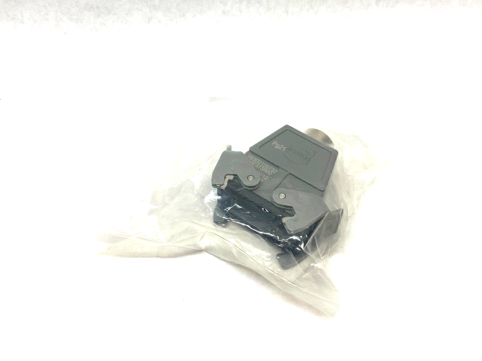 Harting 09300100732 Heavy Duty Hood Coupler Han 10B-HCC-DL-Pg21 - Maverick Industrial Sales