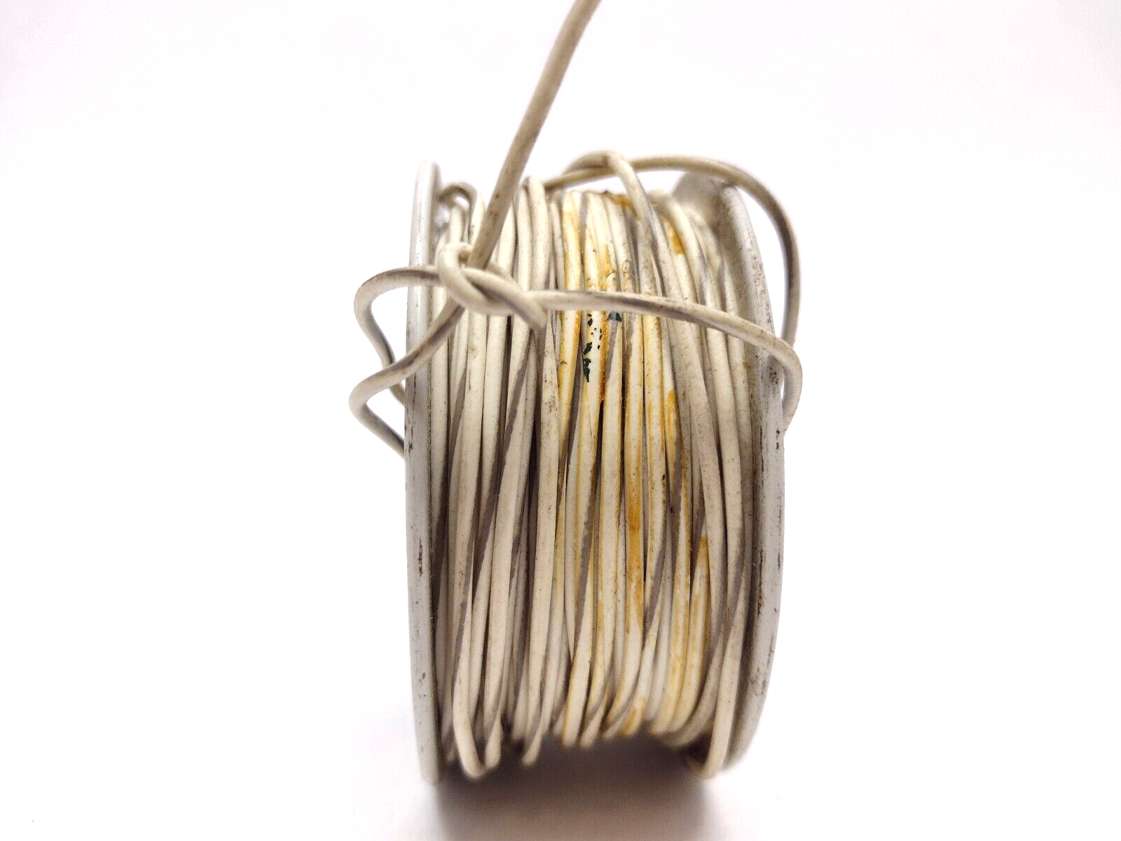 5111 | Alpha Wire 22AWG 7/30 PVC MWU-MIL-W-75B White / Gray, 6 oz Spool - New Other - Maverick Industrial Sales