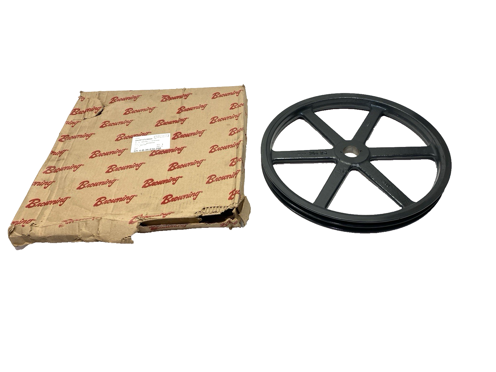 Browning 2BK190H V-Belt Double Groove Sheave Pulley 1-7/16" Bore 18-3/4" O.D. - Maverick Industrial Sales