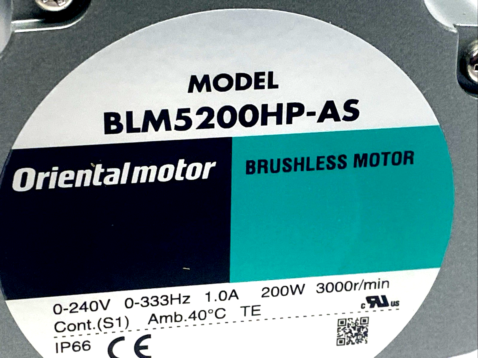 BLM5200HP-AS | Oriental Motor Brushless DC Motor 0-240V 200W 1A - New Other - Maverick Industrial Sales