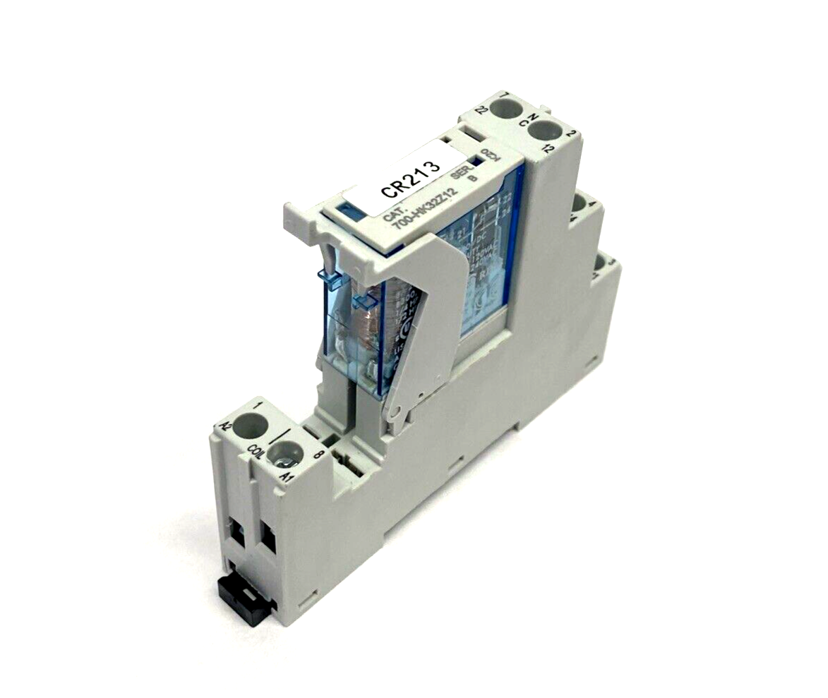 Allen Bradley 700-HK32Z12 Ser. B Plug-In Relay 12VDC 8A w/ 700-HN222 Base - Maverick Industrial Sales