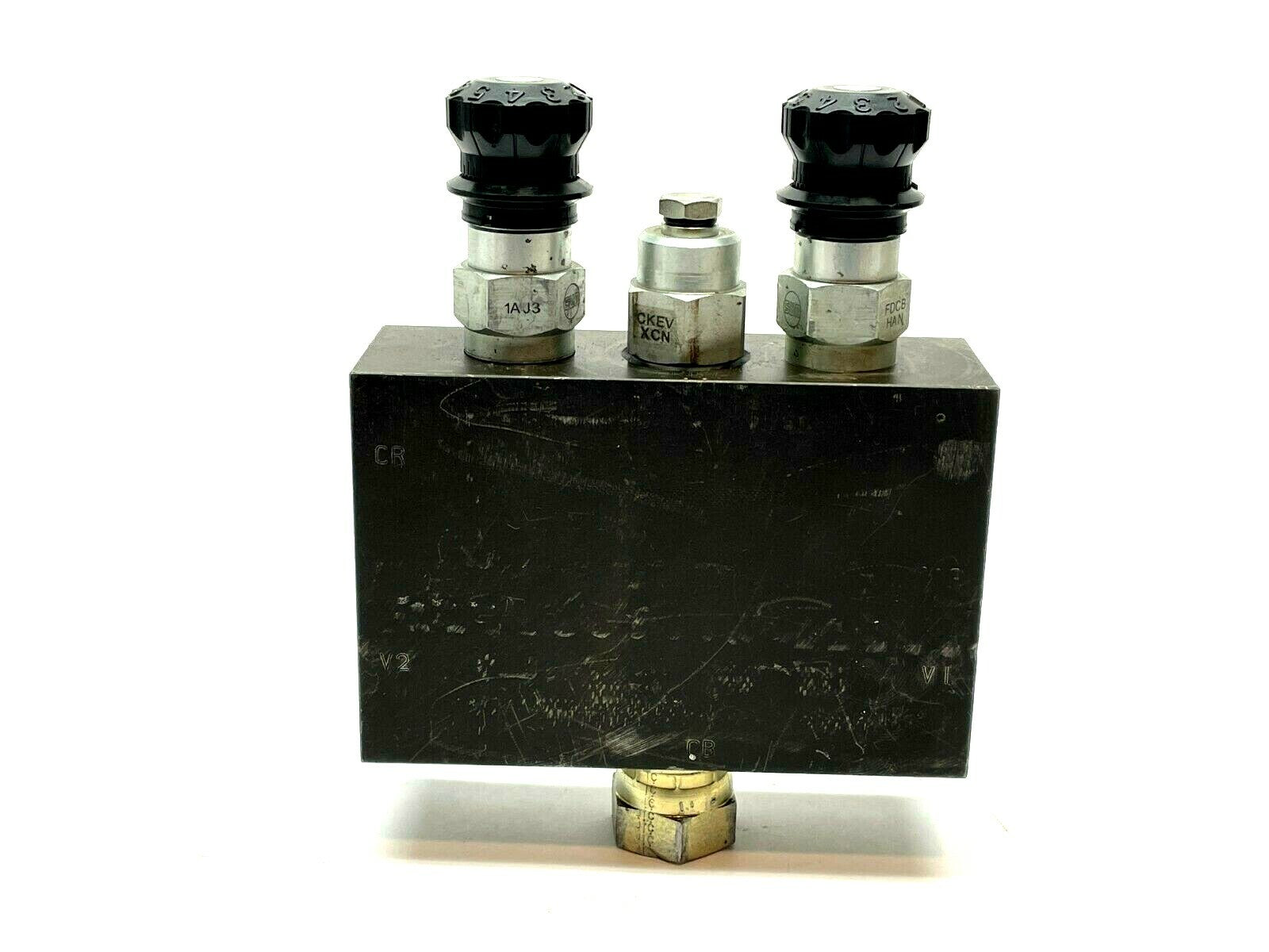 Sun Hydraulics Hydraulic Manifold w/ Check Flow Cartridges - Maverick Industrial Sales
