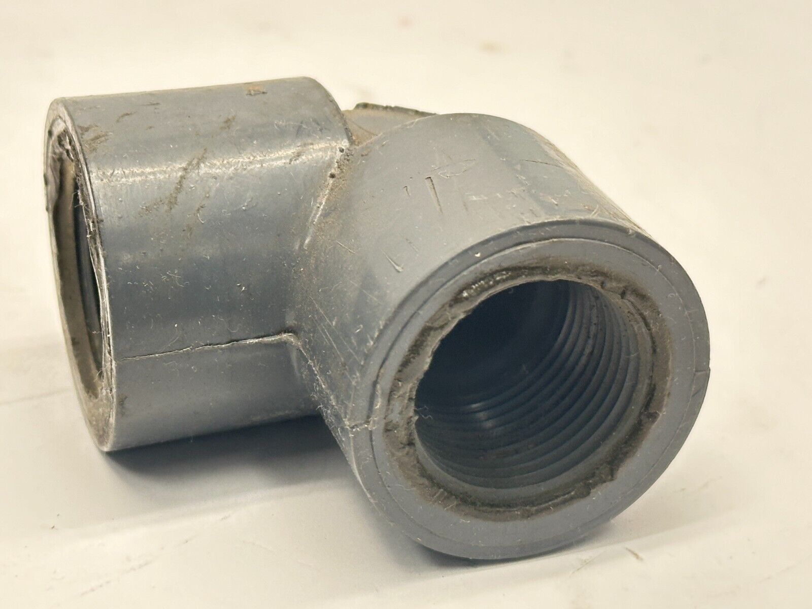 Nibco 450733 1" PVC 90 Elbow FPT Schedule 80 CA07200 LOT OF 4 - Maverick Industrial Sales