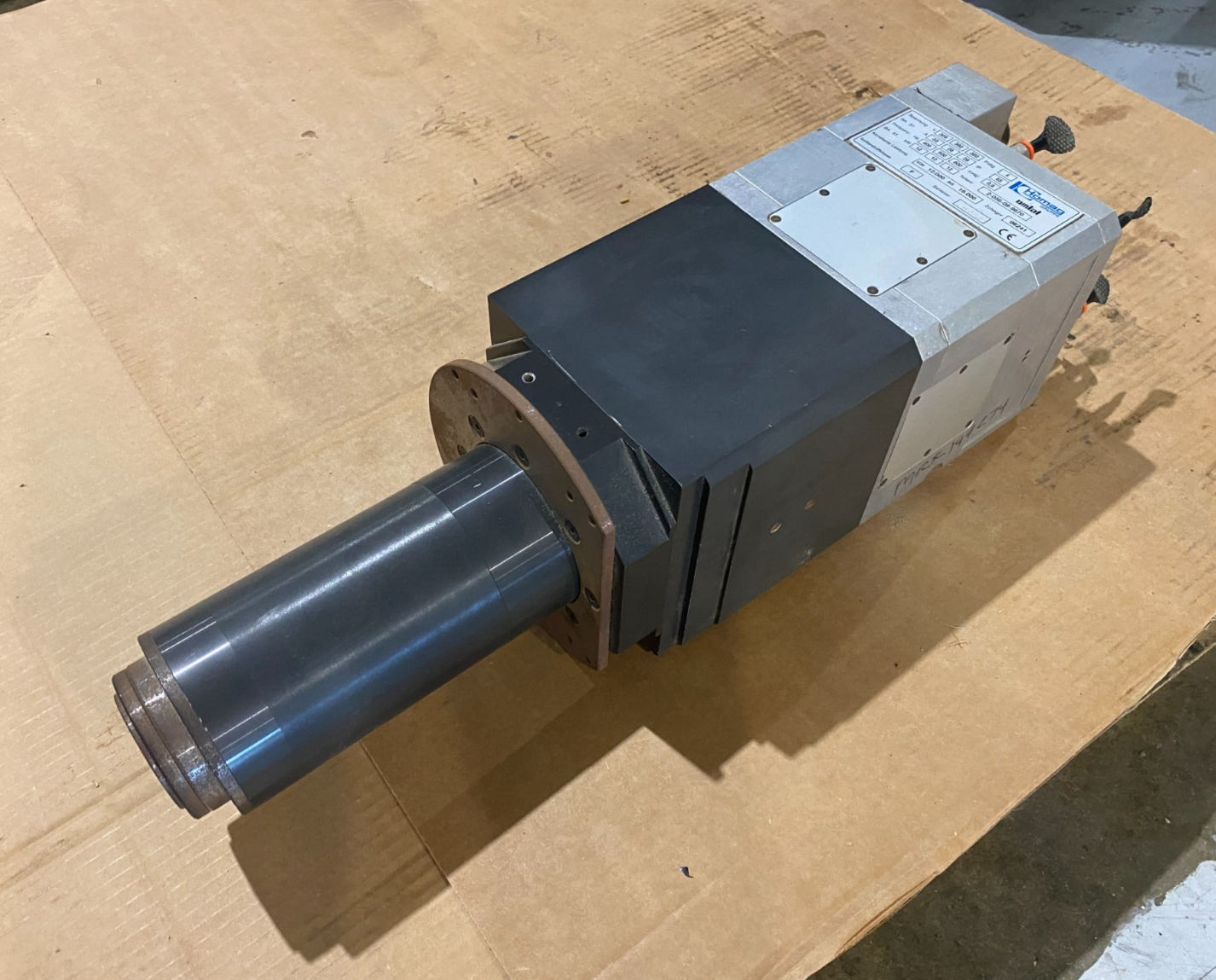 OMLAT Homag 2-056-09-9670 Motorized Spindle 18000 Max rpm 12kW - Maverick Industrial Sales