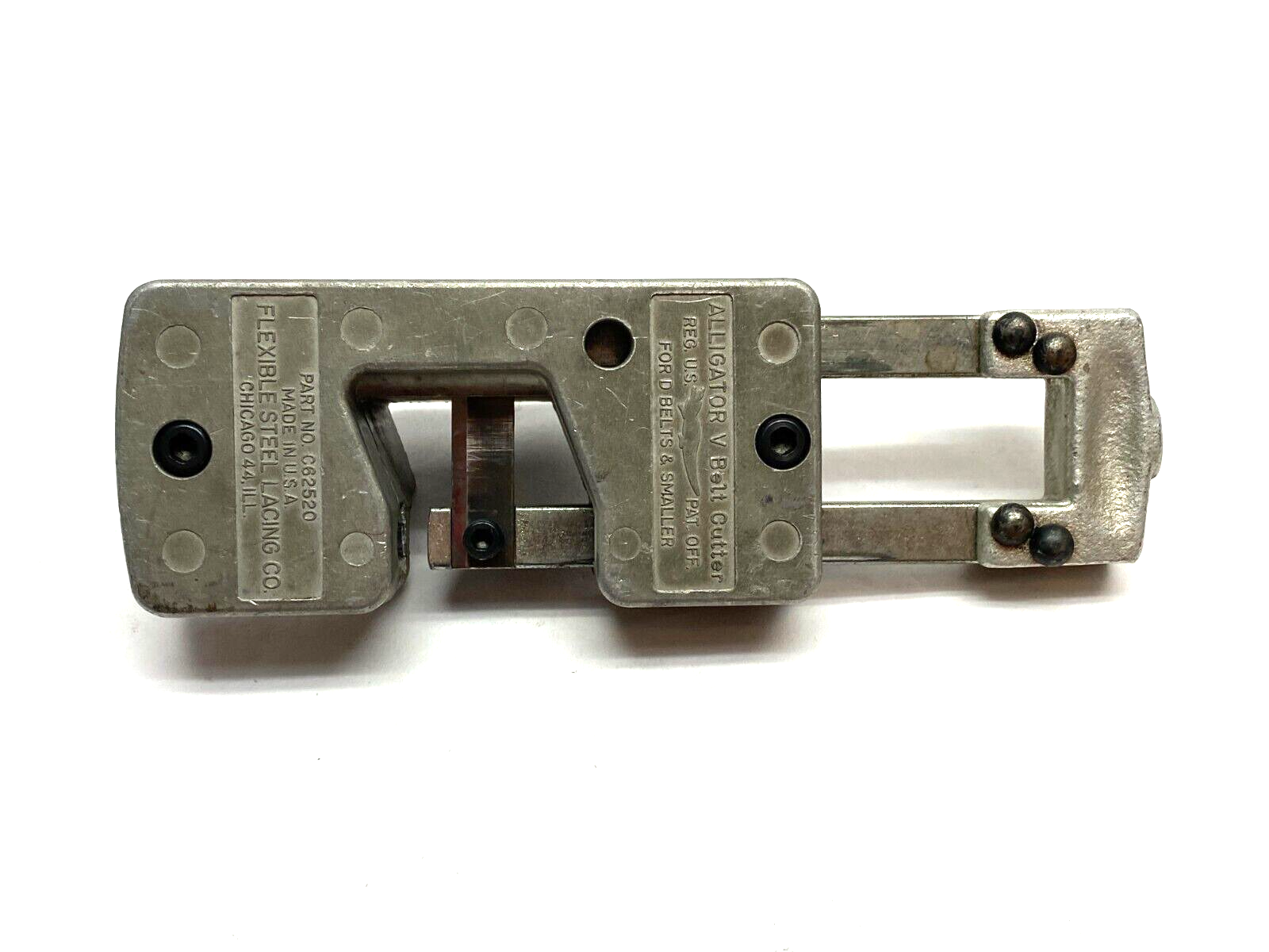 Flexible Steel Lacing C62520 Alligator V-Belt Cutter For D Size or Smaller - Maverick Industrial Sales
