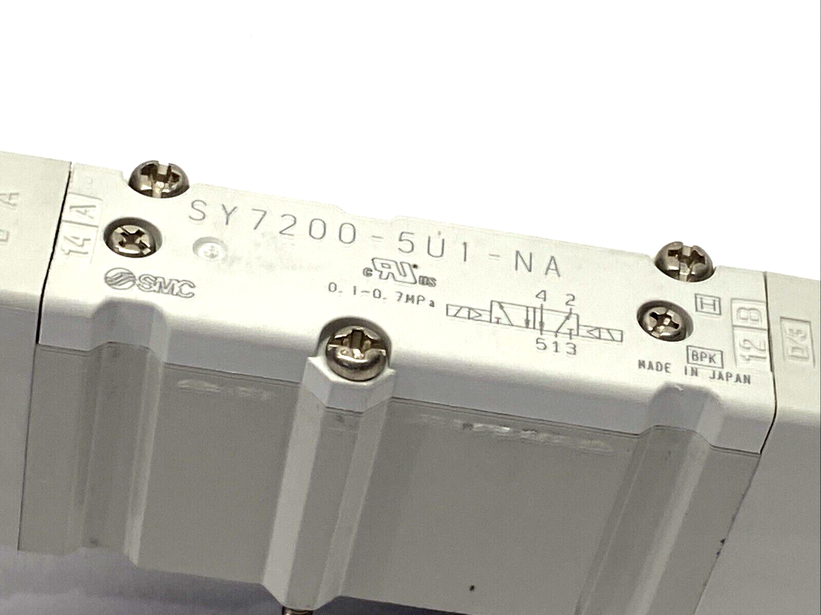 SMC SY7200-5U1-NA 5-Port Solenoid Valve 24VDC - Maverick Industrial Sales