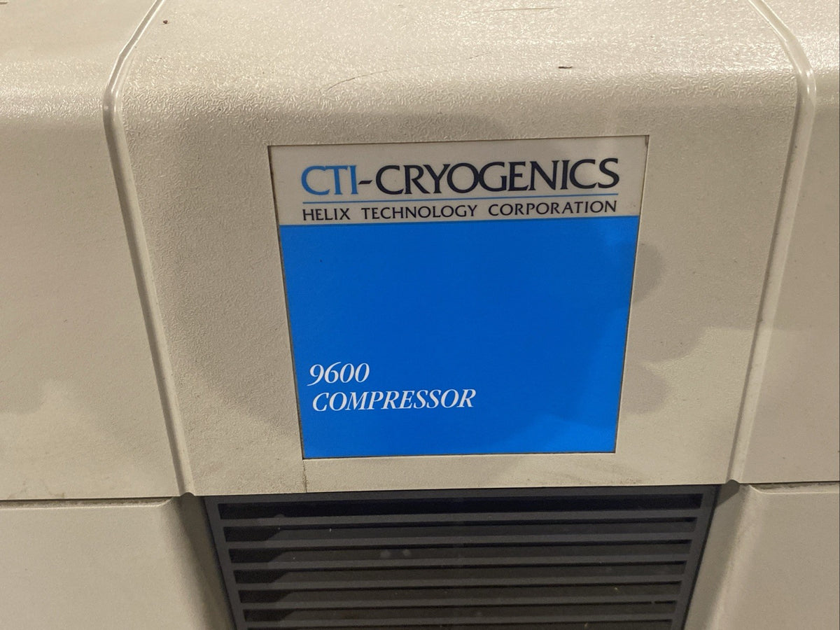 CTI Cryogenics 8135901G001 Cryopump 9600 Series Helium Compressor CRACKED CASE - Maverick Industrial Sales