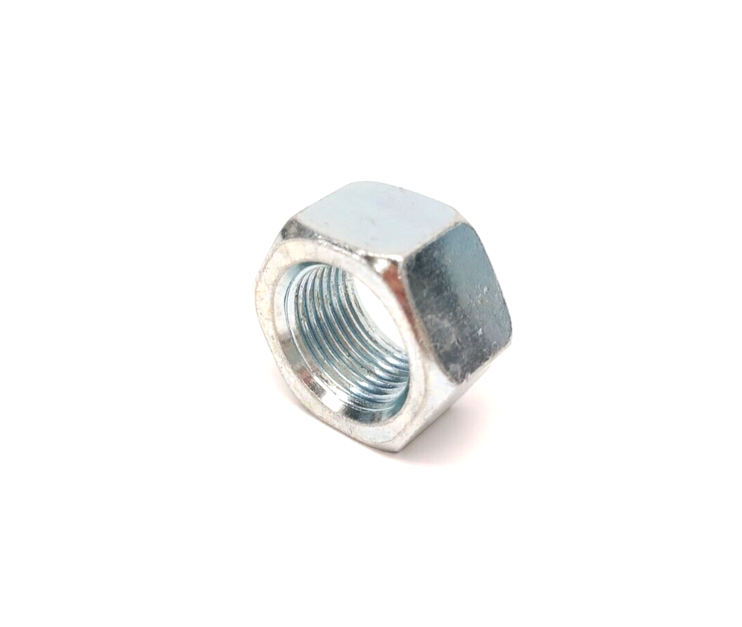 1-1/8" Hex Nut, Grade 5 Zinc Plated Steel, 3/4-16 Right Hand Thread LOT OF 39 - Maverick Industrial Sales