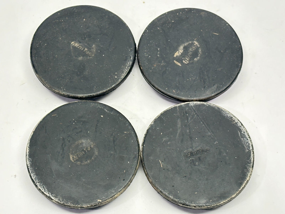 21.1897 | Minitec M16 Leveling Pad NBR Rubber Anti-Skid Black LOT OF 4 - Used - Maverick Industrial Sales