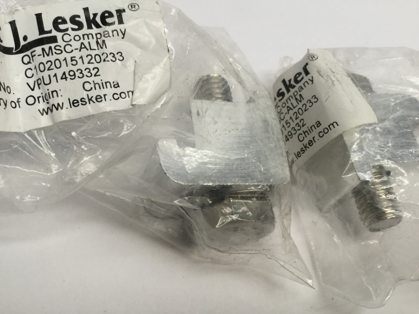 Kurt J. Lesker QF-MSC-ALM Single Clamps LOT OF 2 - Maverick Industrial Sales