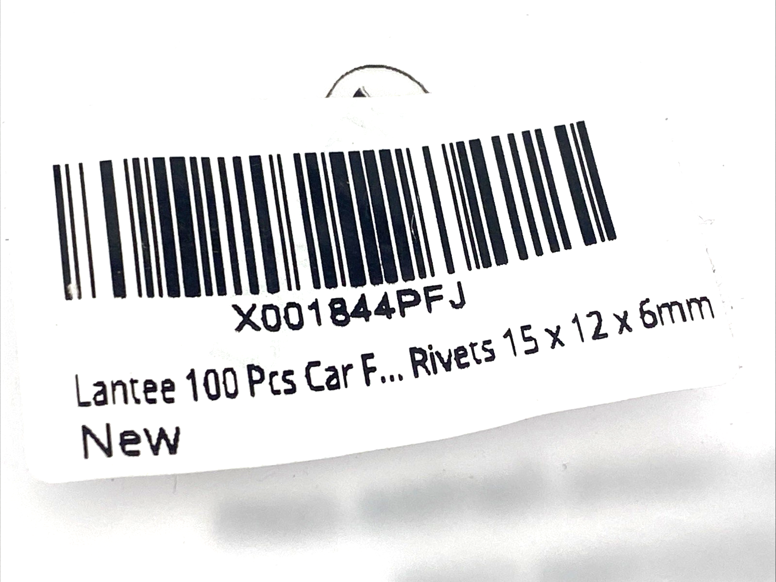 Lantee X001844PFJ Retainer Clips/Rivets 15 x 12 x 6mm 90683-SA5-003 300 PCS - Maverick Industrial Sales