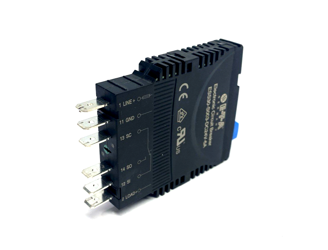 E-T-A ESS30-S003-DC24V-6A Electronic Circuit Breaker 24VDC 6A - Maverick Industrial Sales