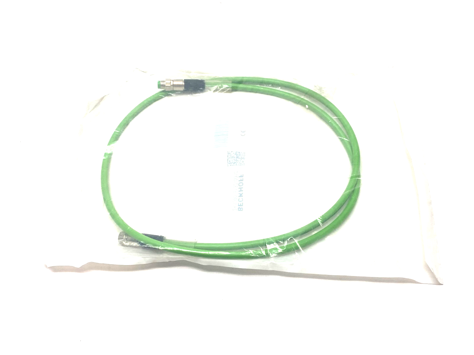 Beckhoff ZK1090-3132-0010 Double Ended EtherCAT Power Cable M8 4-Pin 1m 096672 - Maverick Industrial Sales