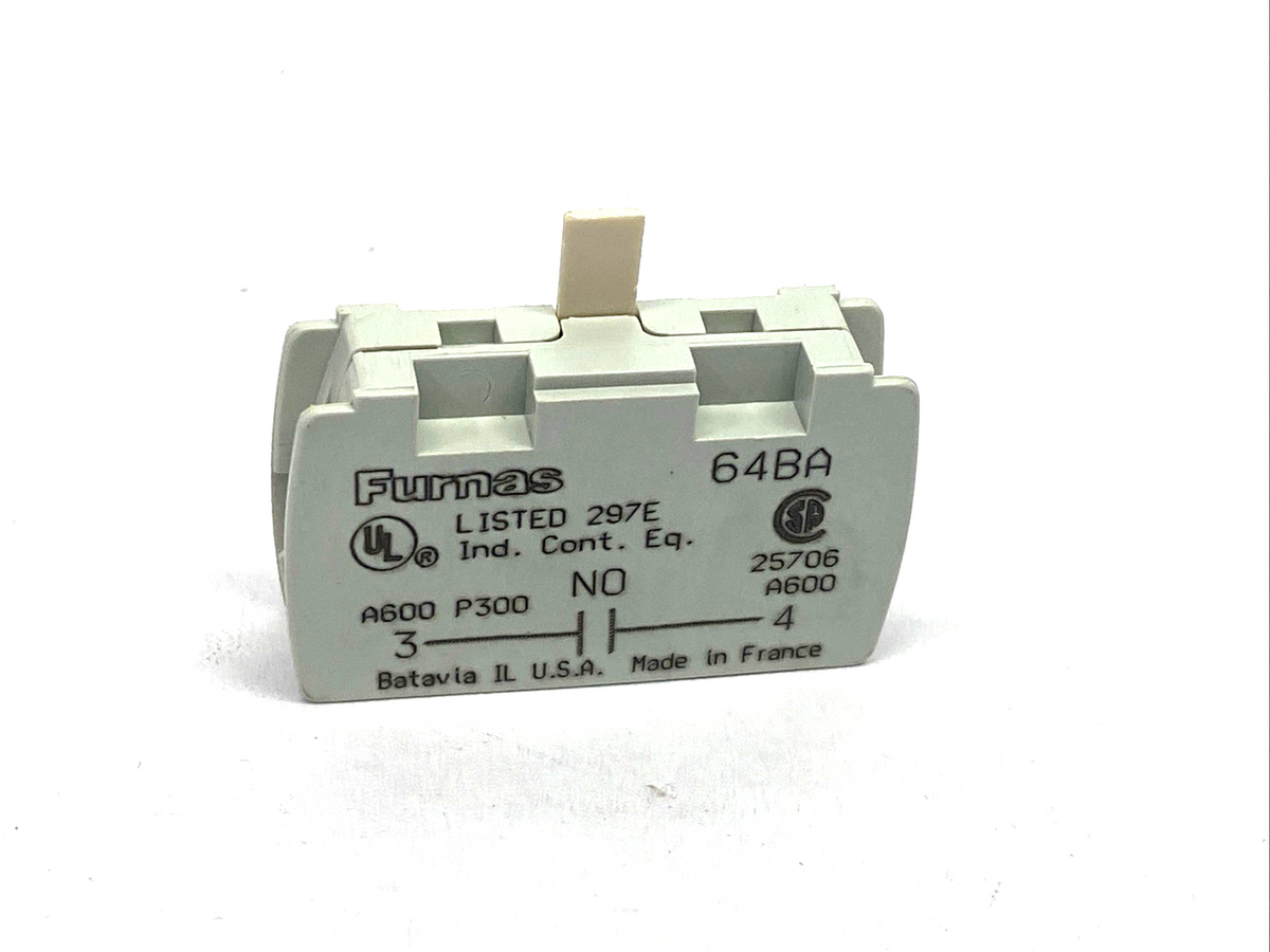 Furnas 28-48844 Selector Switch 2-Pos. 233000613301, G0376098 - Maverick Industrial Sales