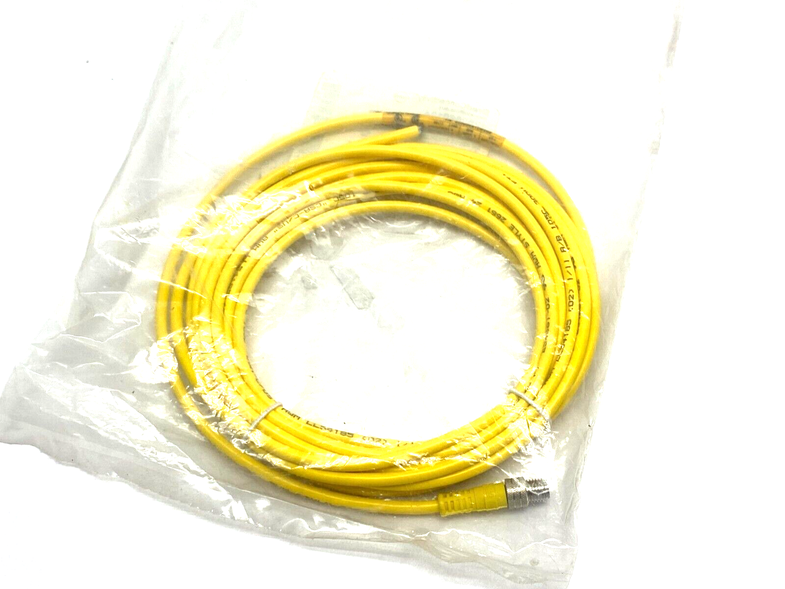 L-Com Woodhead TRG324-C4Y-5M Brad® Nano-Change® M8 Cable 3-Pos M to Pigtail IP68 - Maverick Industrial Sales