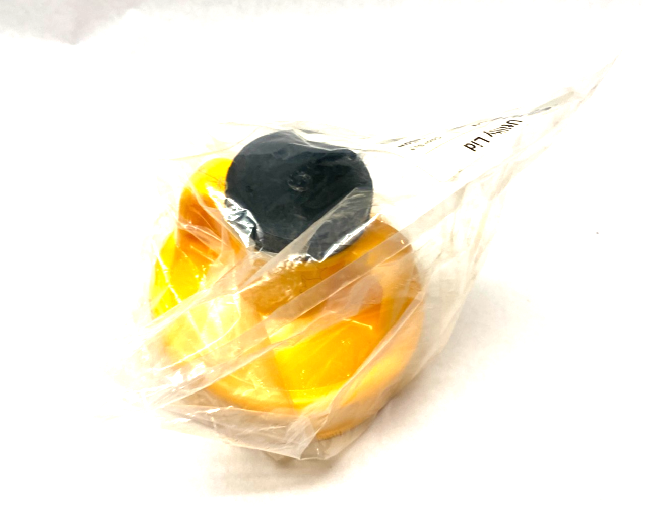 100209 | Oilsafe Utility Lid, Yellow, 48mm Opening - New - Maverick Industrial Sales