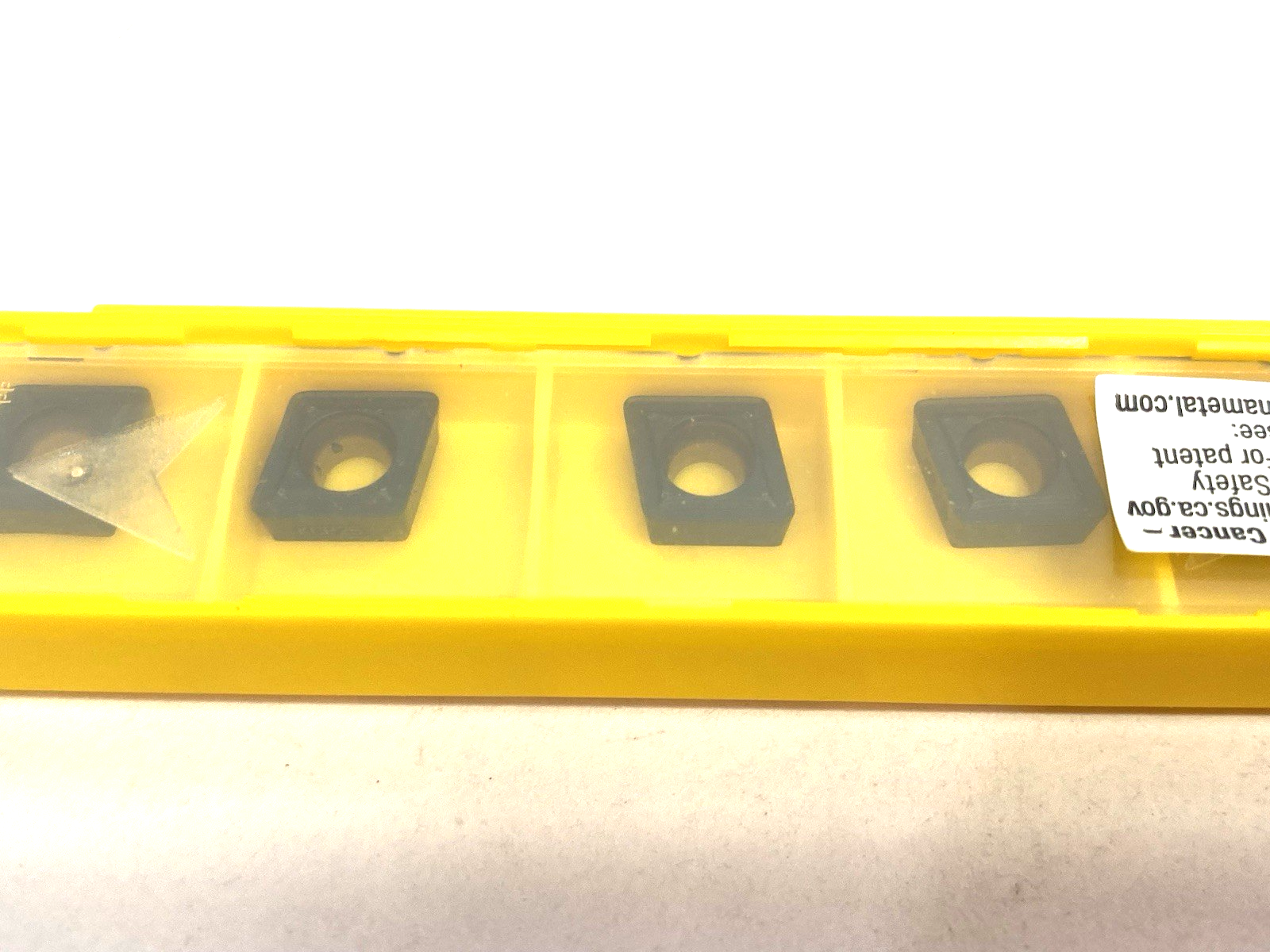 3751615 | Kennametal Screw-On CCMT-MW Positive Inserts CCMT09T308MW PKG OF 5 - New - Maverick Industrial Sales