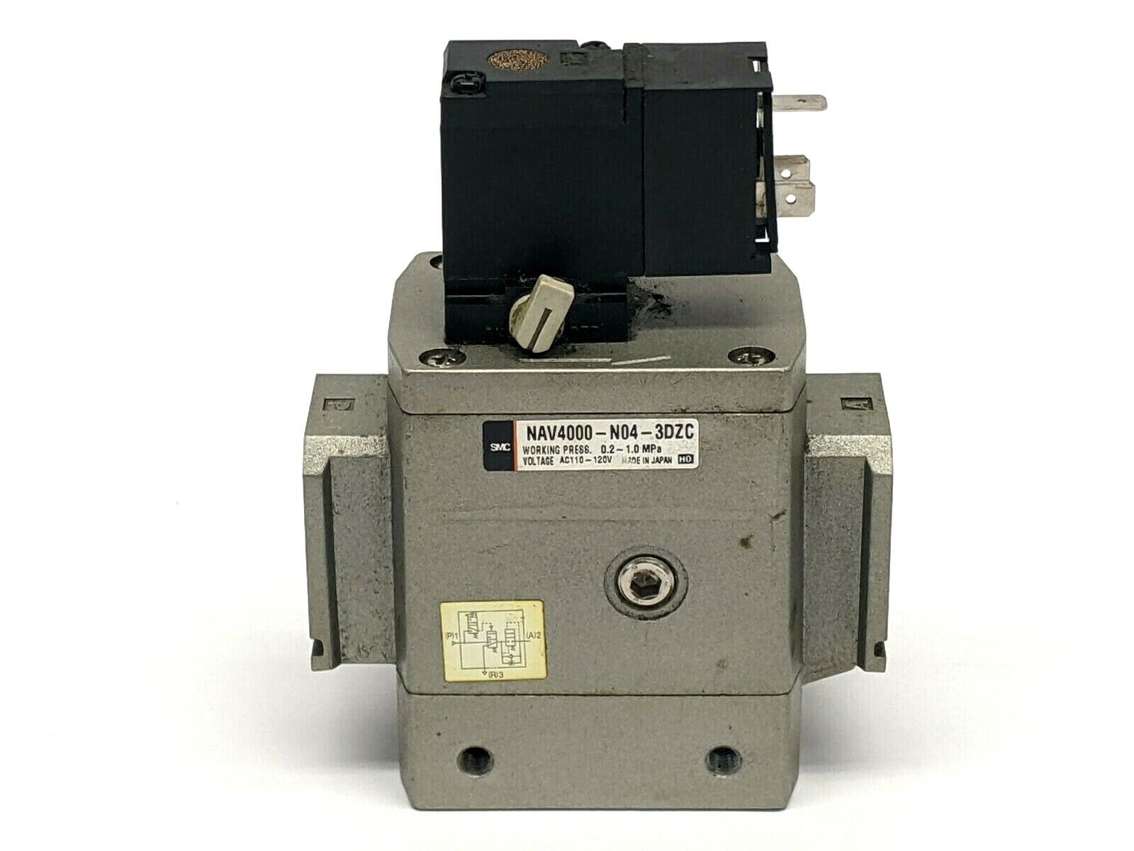 SMC NAV4000-N04-3DZC Solenoid Valve - Maverick Industrial Sales