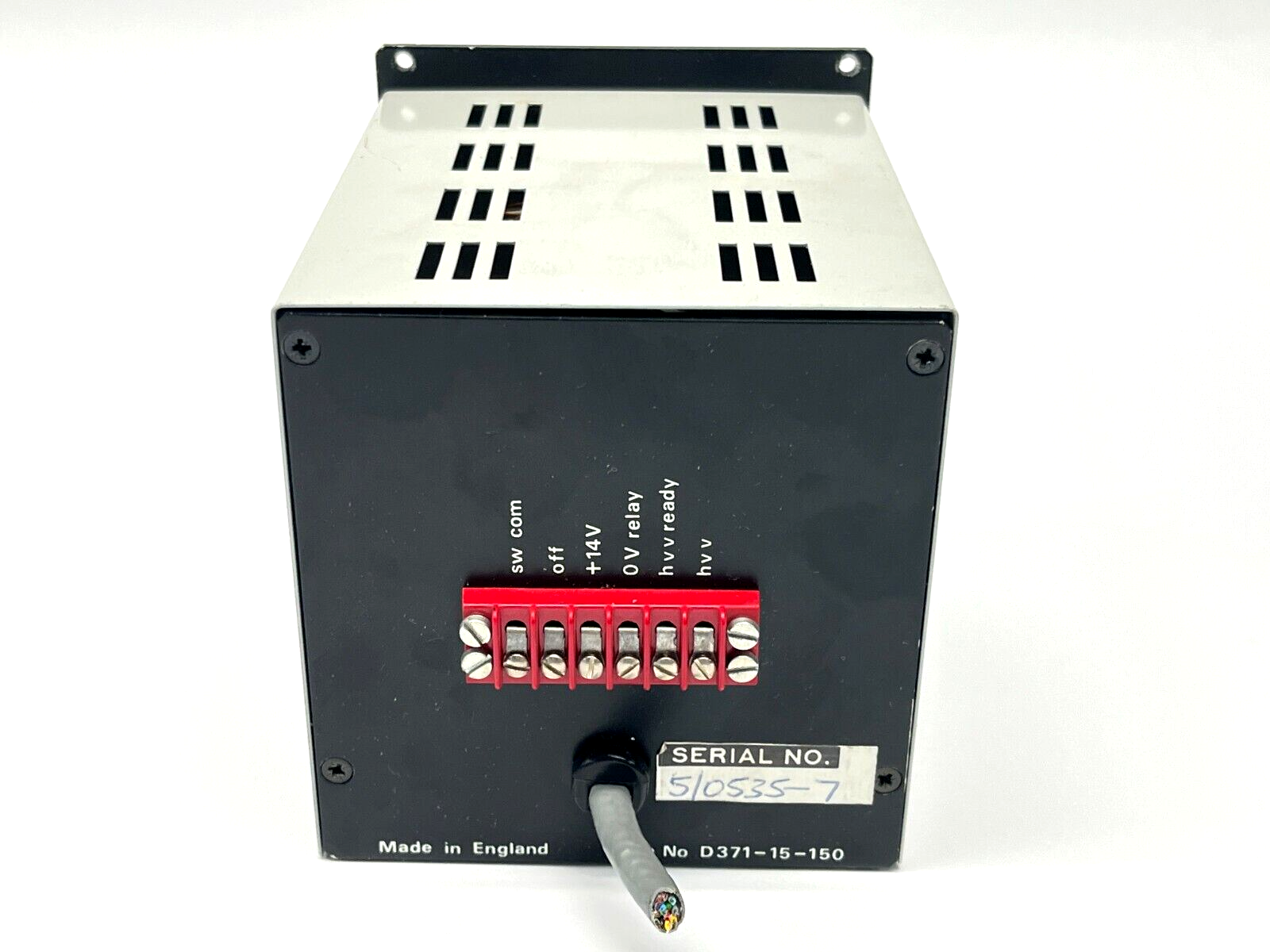 Manual Override Module D371-15-150 | Edwards D371-15-150 Manual Override Module with Key